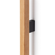 Greep DUO BIG BA480-960 L1016 hout / aluminium zwart / eik